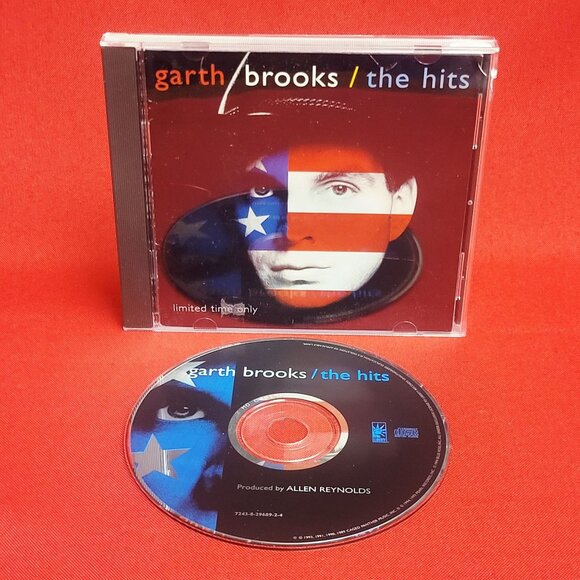 Garth Brooks The Hits CD 1992 - Picture 7 of 8